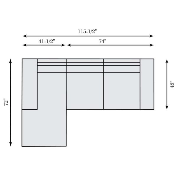 Elba Power Motion Sectional  - Image 6