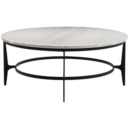 Avondale Round Metal Cocktail Table 