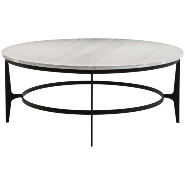 Avondale Round Metal Cocktail Table 