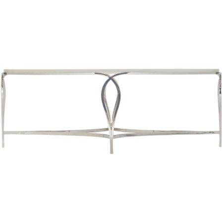 Calista Metal Oval Cocktail Table 