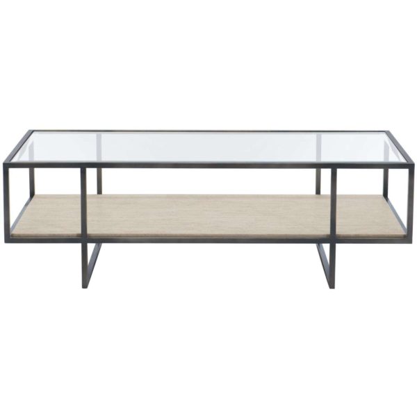 Harlow Metal Rectangular Cocktail Table 