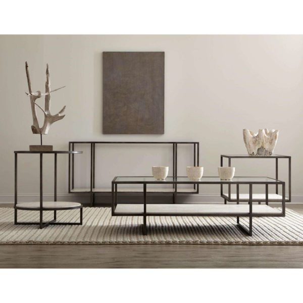 Harlow Metal Rectangular Cocktail Table  - Image 3