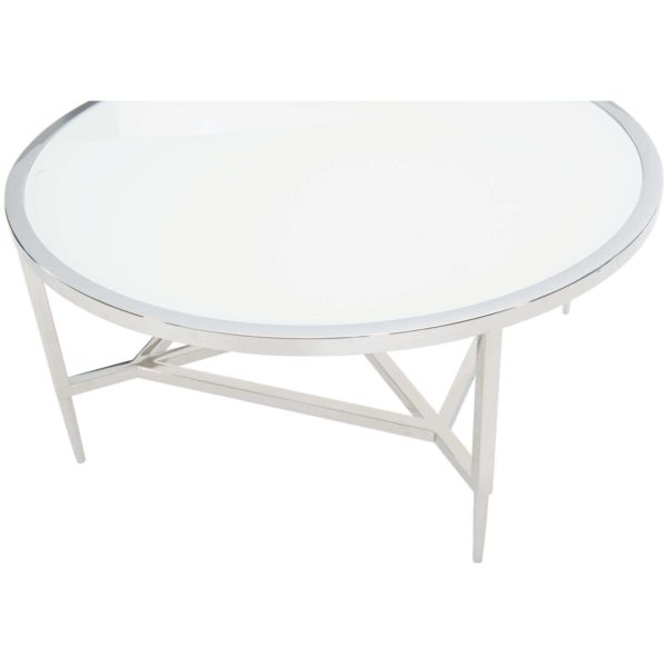 Portola Metal Round Cocktail Table  - Image 2