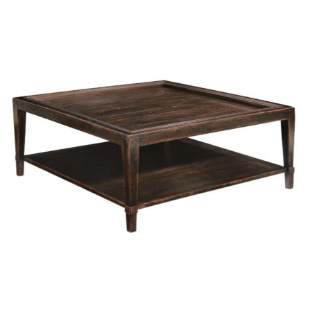 Vintage Patina Square Cocktail Table 