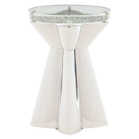 Anika Round Chairside Table 