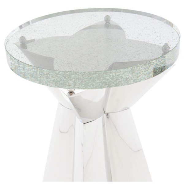 Anika Round Chairside Table  - Image 2