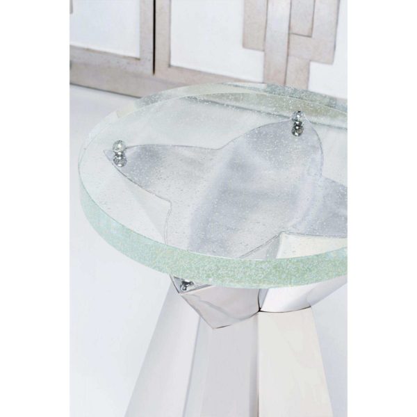 Anika Round Chairside Table  - Image 3