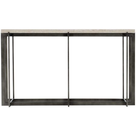 Hathaway Metal Console Table 