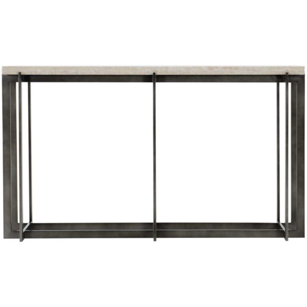 Hathaway Metal Console Table 