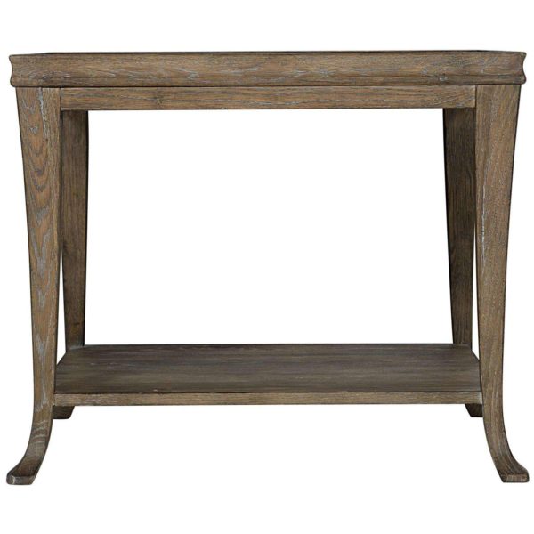 Rustic Patina End Table 