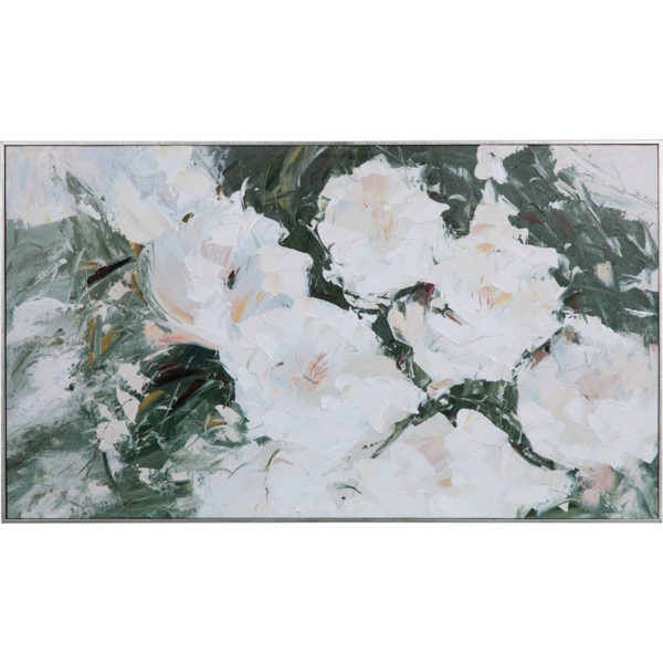 31419 CANVAS SWEETBAY MAGNOLIAS HAND PAINT (10871)