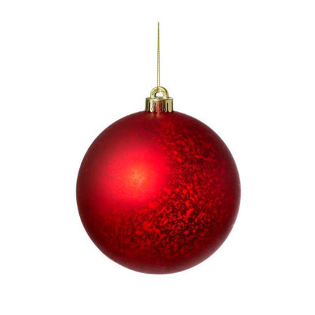 MTX53265-RED BALL ORNAMENT MERCURY RED (11236)
