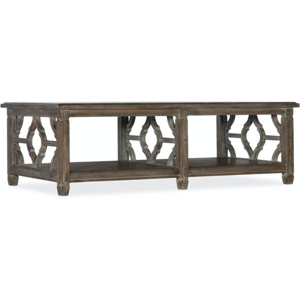 5782-80110-80 TABLE MODELE RECTANGLE COCKTAIL TABLE (11090)