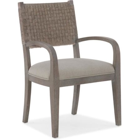 6200-75400-GRY CHAIR MIRAMAR ARM CHAIR (11129)
