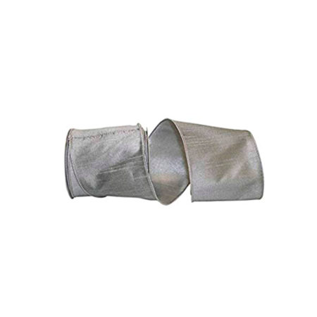 70-133 RIBBON METTALIC DUPION PEARL TRELLIS (11339)