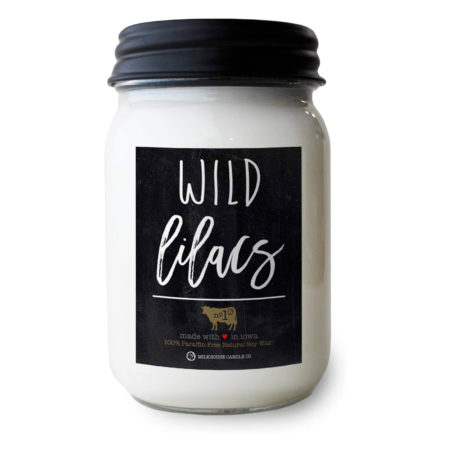 41340 CANDLE MILKHOUSE CANDLE WILD LILACS (10995)