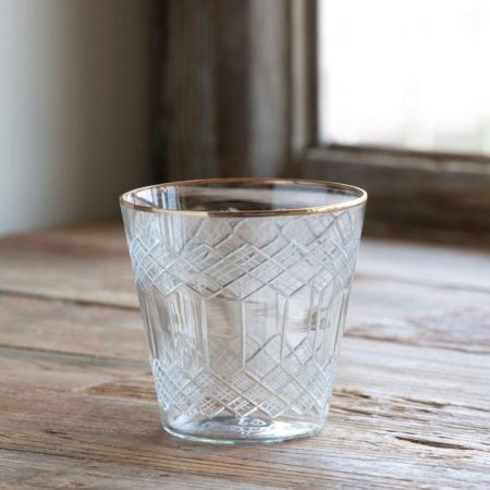 EAB00171 CUT GLASS VOTIVE CUP (11204)