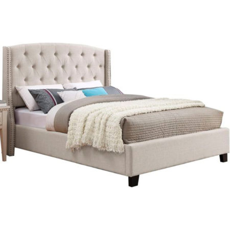 5111IV EVA IVORY KING BED (10459)