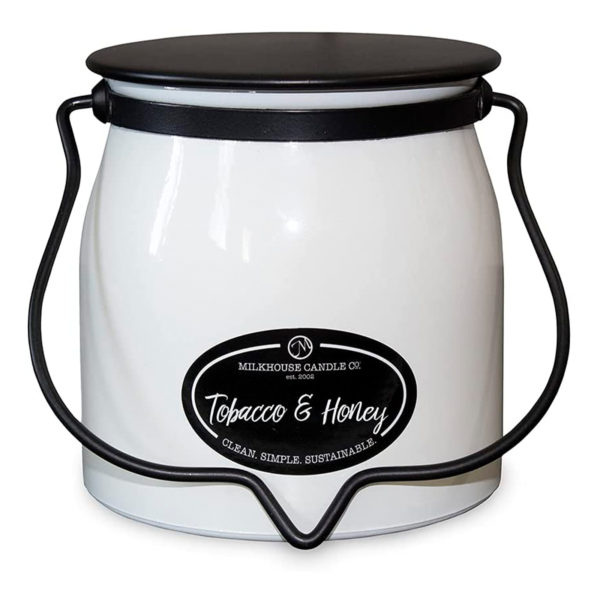42205 CANDLE MILKHOUSE CANDLE TOBACCO & HONEY (10997)