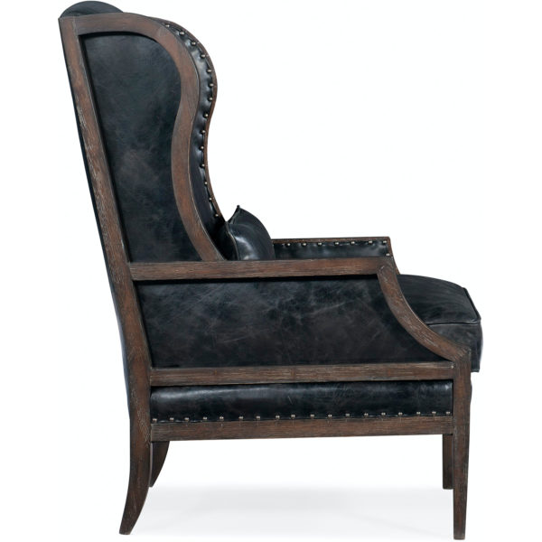 CC512-096 CHAIR LAUREL EXPOSED WOOD CLUB (10912) - Image 3