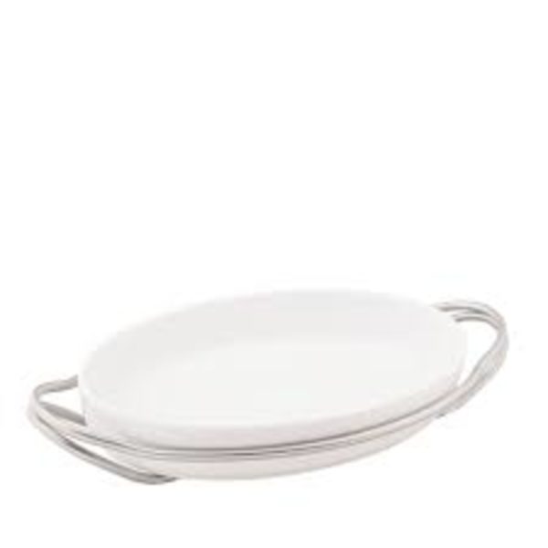 EAW06142 OBLONG SERVING DISH WOODLAND OBLONG (11202)