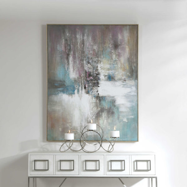 32248 PRINT ELEVATION HAND PAINTED CANVAS (10609) - Image 2