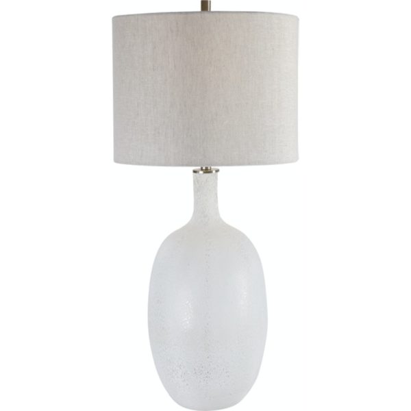 28469-1 LAMP WHITEOUT TABLE LAMP (11094)