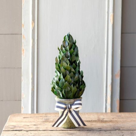 EBD90938 LEMON LEAF CONE TOPIARY 16" (11214)