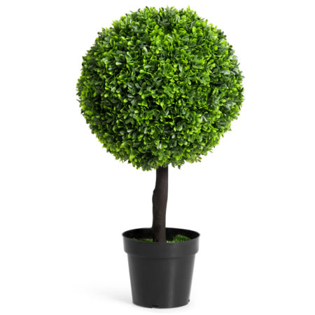 C-12839 BOXWOOD PLANTER BALL TOPIARY (10443)