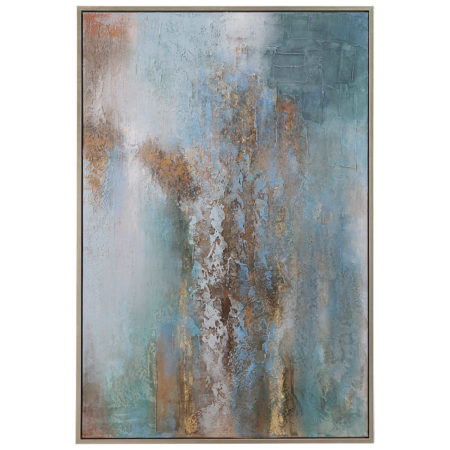 41432 ART RENDEZVOUS HAND PAINTED CANVAS (10936)