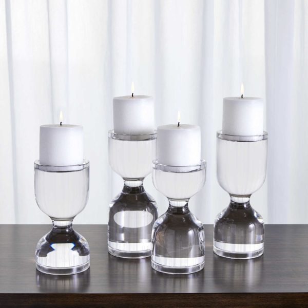 R17915 YING AND YANG PILLAR CANDLEHOLDERS(10862) - Image 2