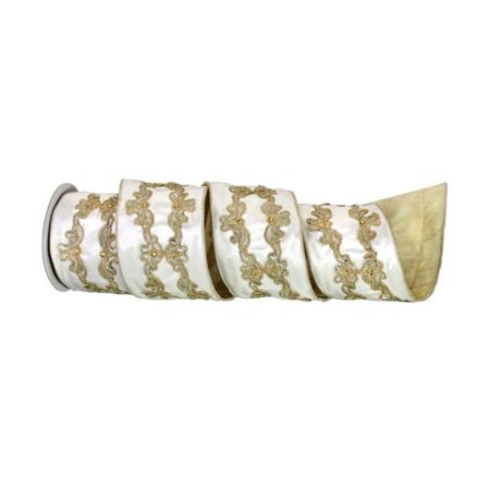 MTX65135 4"X5Y TRIM VELVET TISSU (10371)