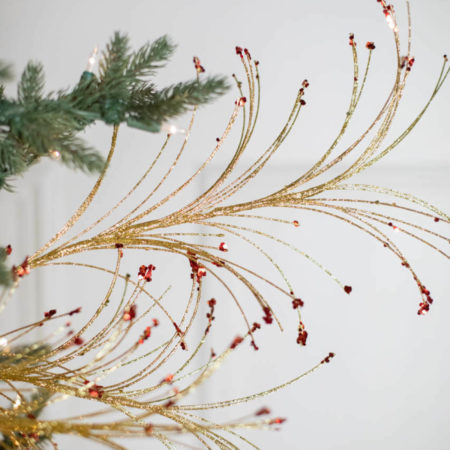 MTX54332-WHSI 36" GLITTER SEQUIN TIP GRASS (11241)