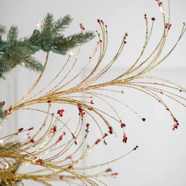 MTX54332-WHSI 36" GLITTER SEQUIN TIP GRASS (11241)
