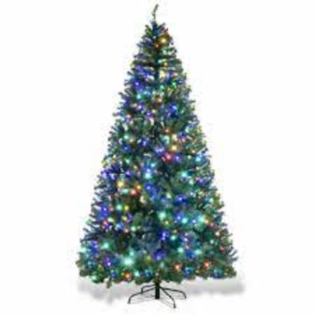 XPQ82166 9' TREE SLIM LINE BLUE SPRUCE LED LIGHTS (11211)