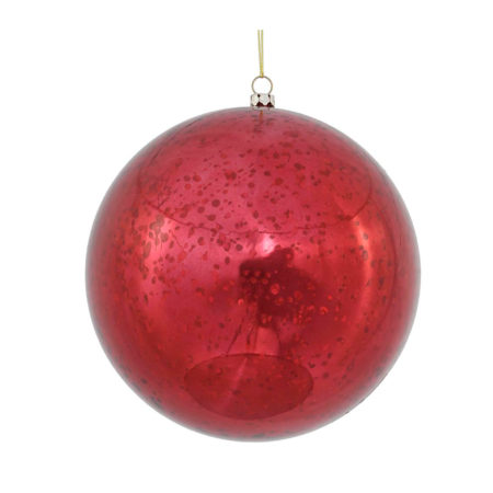MTX53266-BURG BALL ORNAMENT BURGENDY MERCURY (11238)