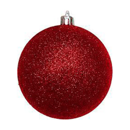 MTX31837 GLITTER BALL RED