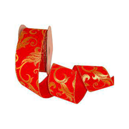 07-2883 RIBBON Velvet Mini Swirl (11328)