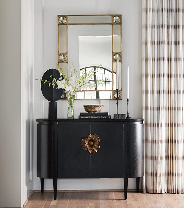 Dressing-table-near-window-with-curtain